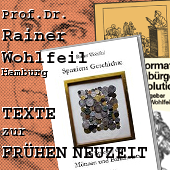 Rainer Wohlfeil: Texte zur frühen Neuzeit - Geschichte Spaniens - Numismatik - historia moderna - historia de España - numismática